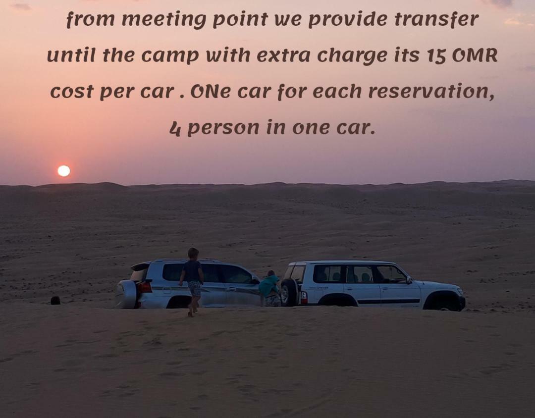 Desert Wonders Camp Ḩawīyah Buitenkant foto