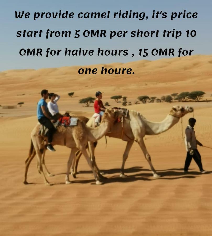 Desert Wonders Camp Ḩawīyah Buitenkant foto